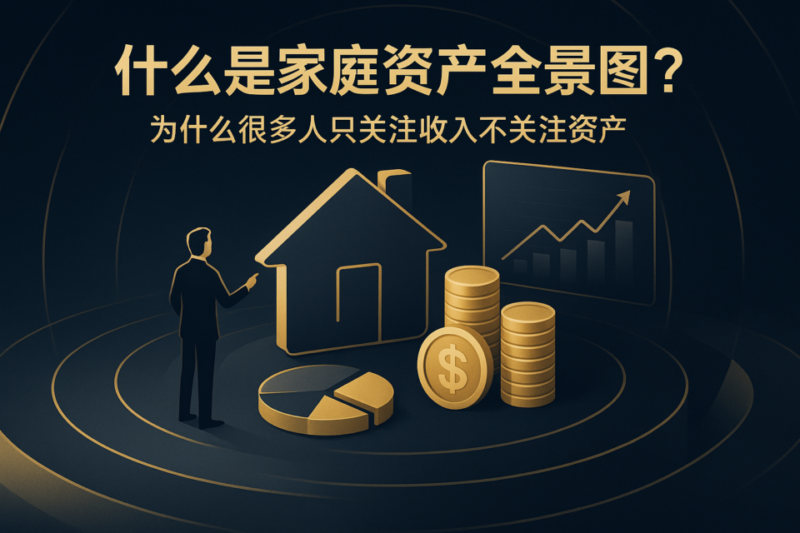 家庭资产全景图 家庭资产全景图